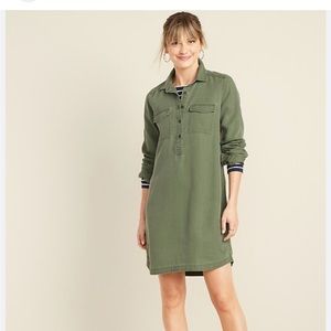 Old Navy Shirt Dress (Petite Small)